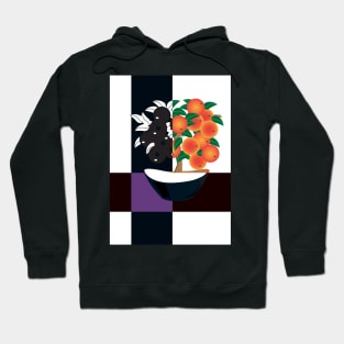 Tangerine bonsai tree Hoodie